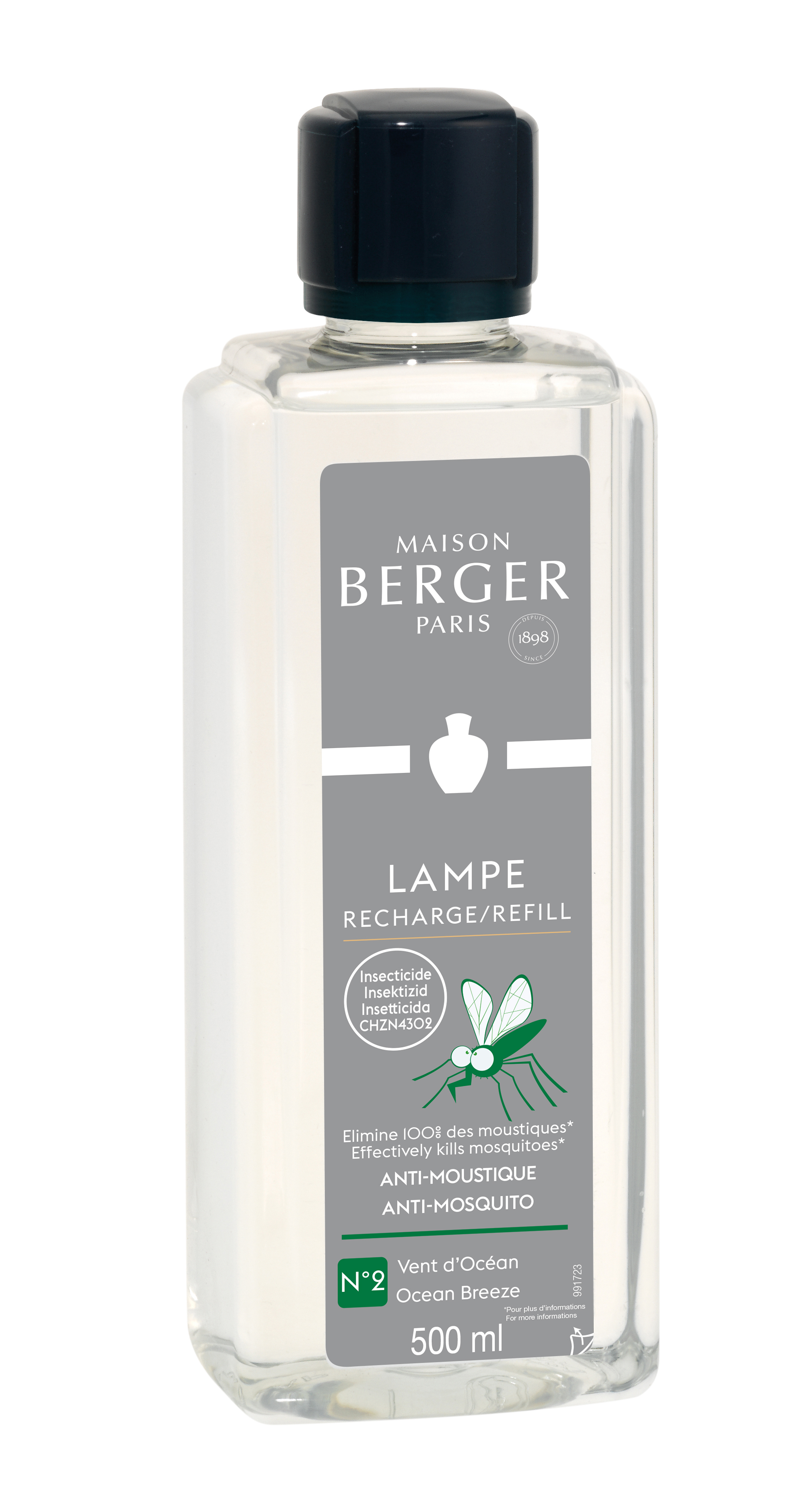Parfum Lampe Berger Anti-Moustiques Vent Océan Maison Berger Paris
