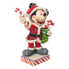 Figurine Mickey Noël avec Sucre d'Orge H16cm Jim Shore