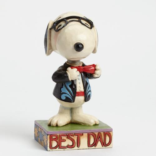 Retrouvez cette collection de figurines façon bois de l'artiste américain Jim Shore en hommage à l'œuvre emblématique de Charles M. Schulz, Snoopy et les Peanuts