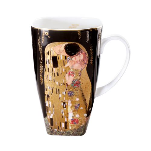 Retrouvez les œuvres majeures de l’artiste Art Déco Gustav Klimt à travers cette magnifique collection Artis Orbis du porcelainier allemand Goebel.