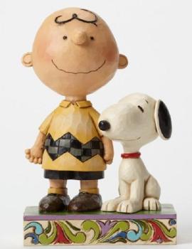 Figurine Façon Bois Peanuts par Jim Shore